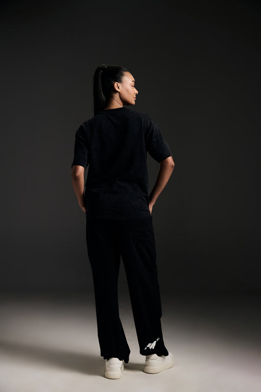 Rise Beyond Limit w Black T pants