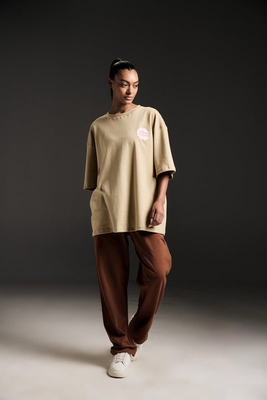 Guns N roses w Brown T pants