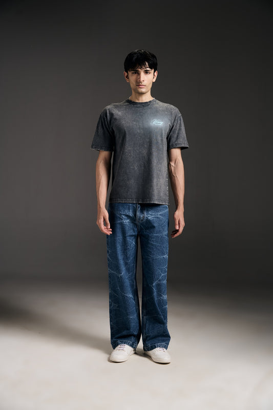 Gym Rat & Static blue jeans