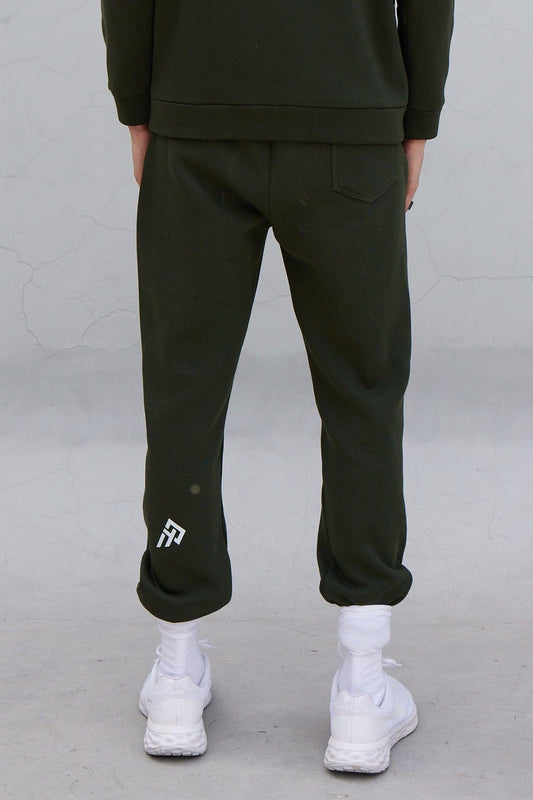 Jogger Monogram Olive Green - Young Pumped