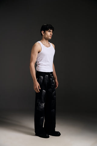 Black Tie Die Denim