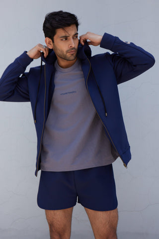 YP Hoodie Blue - Young Pumped