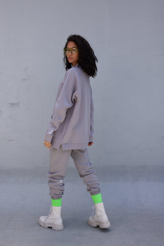 Jogger Monogram Grey - Young Pumped